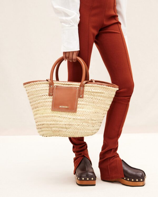 Jacquemus Le panier Soli  Beach basket bag.