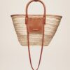 Jacquemus Le panier Soli  Beach basket bag.