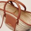 Jacquemus Le panier Soli  Beach basket bag.