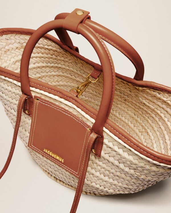 Jacquemus Le panier Soli  Beach basket bag.