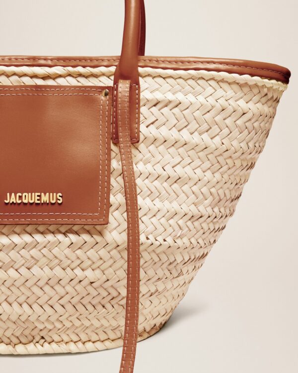 Jacquemus Le panier Soli  Beach basket bag.