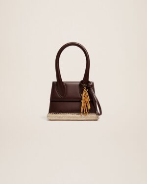 23E231BA046-3100-850_1.jpg Jacquemus Le Chiquito moyen Cordao Espadrille signature handbag.