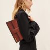 Jacquemus Le Bambino long lacet  Long laced flap bag.