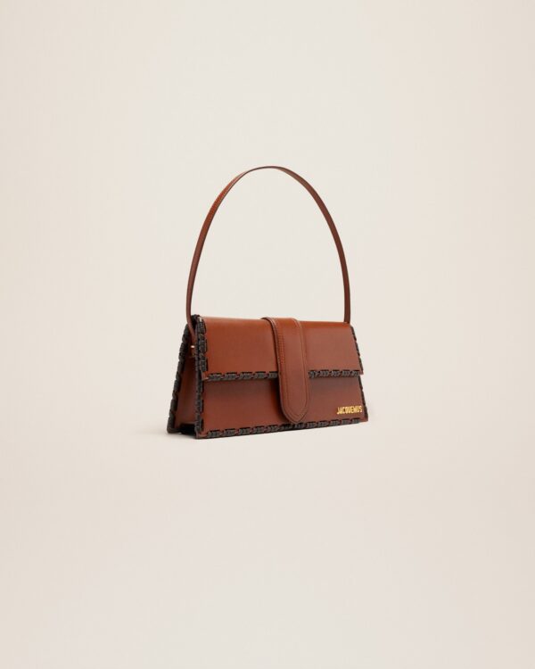 Jacquemus Le Bambino long lacet  Long laced flap bag.