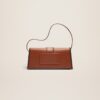 Jacquemus Le Bambino long lacet  Long laced flap bag.