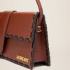 Jacquemus Le Bambino long lacet  Long laced flap bag.