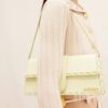 Jacquemus Le Bambino long lacet  Long laced flap bag.