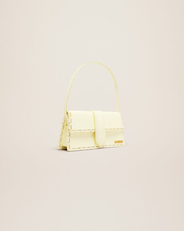 Jacquemus Le Bambino long lacet  Long laced flap bag.