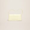 Jacquemus Le Bambino long lacet  Long laced flap bag.