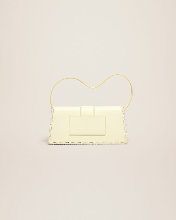 Jacquemus Le Bambino long lacet  Long laced flap bag.