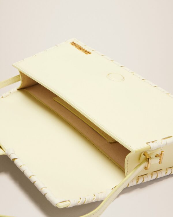 Jacquemus Le Bambino long lacet  Long laced flap bag.