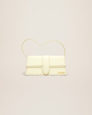 23E231BA049-3108-210_1_main.jpg Jacquemus Le Bambino long lacet Long laced flap bag.