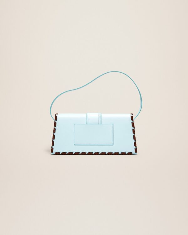 23E231BA049-3108-320_12.jpg Jacquemus Le Bambino long lacet Long laced flap bag.