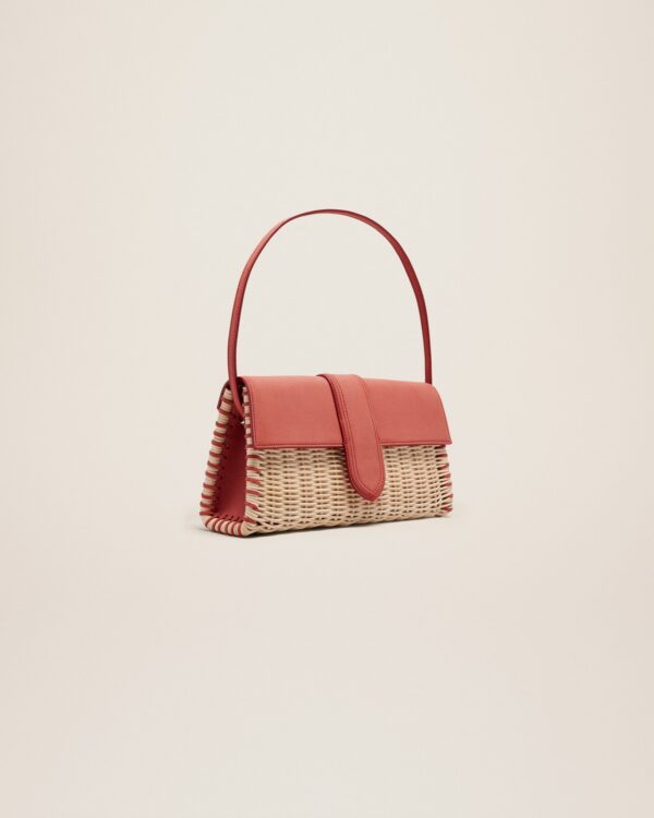 23E231BA050-3088-480_11.jpg Jacquemus Le Bambino long Osier Wicker flap bag