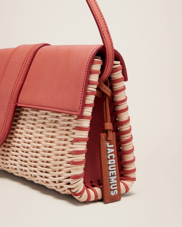 23E231BA050-3088-480_13.jpg Jacquemus Le Bambino long Osier Wicker flap bag