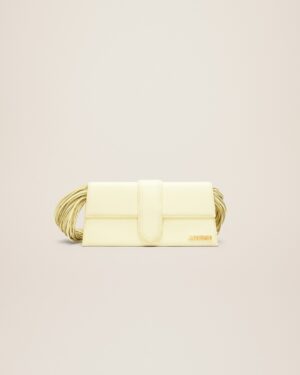 23E231BA051-3108-210_1_main.jpg Jacquemus Le Bambino long Ficiu Strand strap flap bag.