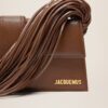 23E231BA051-3108-850_15.jpg Jacquemus Le Bambino long Ficiu Strand strap flap bag.