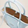 Jacquemus Le petit panier Soli cuir  Mini leather beach basket bag.