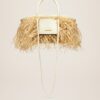 Jacquemus Le panier Soli Raphia  Raphia beach basket bag.