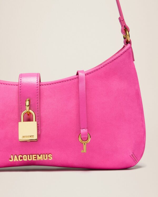 Jacquemus Le Bisou Cadenas  Padlock shoulder bag.