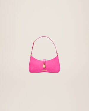 23E231BA061-3066-450_1_main.jpg Jacquemus Le Bisou Cadenas Padlock shoulder bag.