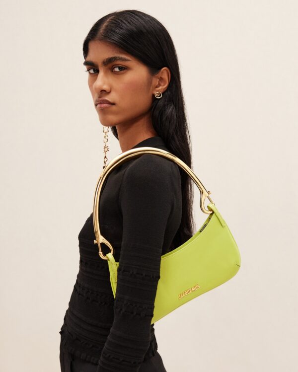 Jacquemus Le Bisou mousqueton  Carabiner strap shoulder bag.