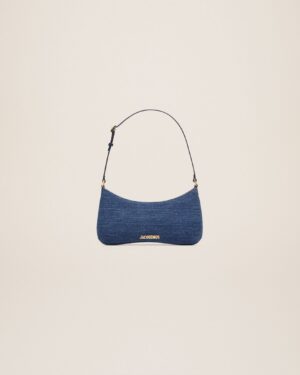 23E231BA065-1389-330_10.jpg Jacquemus Le Bisou Denim Denim shoulder bag.