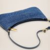 23E231BA065-1389-330_14.jpg Jacquemus Le Bisou Denim Denim shoulder bag.