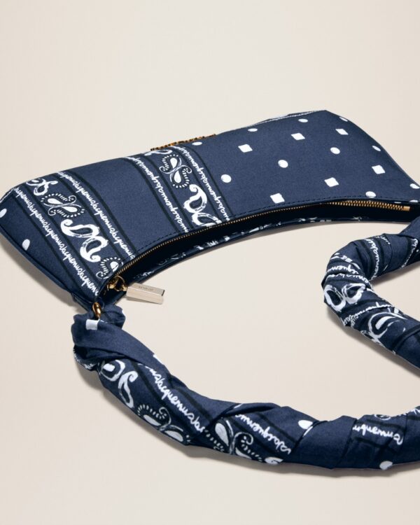 Jacquemus Le Bisou Bandana  Bandana shoulder bag.