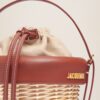 23E231BA078-3111-850_13.jpg Jacquemus Le panier Seau Wicker bucket basket.