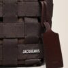 23E235BA084-3123-880_13.jpg Jacquemus Le cabas Gros Grain Grosgrain tote bag.