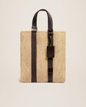 Jacquemus Le tote panier  Raffia tote bag.