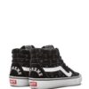 Vans x Supreme Sk8-Hi "Hole Punch Denim - Black" sneakers