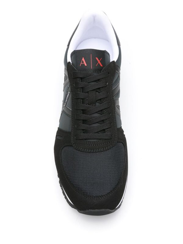 Armani Exchange logo-patch low-topsneakers