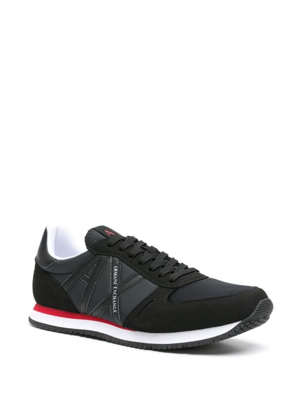 Armani Exchange logo-patch low-topsneakers