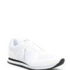 Armani Exchange logo-patch low-top sneakers