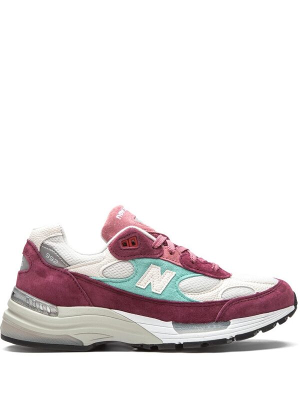 New Balance x Ronnie Fieg 992 "Kithmas - Burgundy" sneakers
