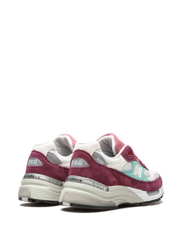 New Balance x Ronnie Fieg 992 "Kithmas - Burgundy" sneakers