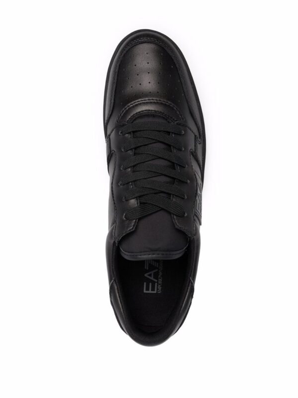 Ea7 Emporio Armani logo-print lace-up sneakers
