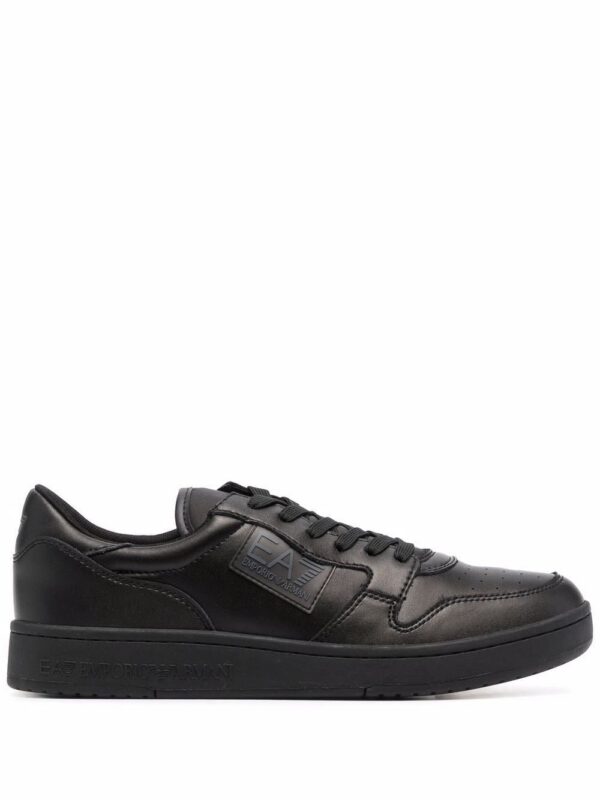 Ea7 Emporio Armani logo-print lace-up sneakers