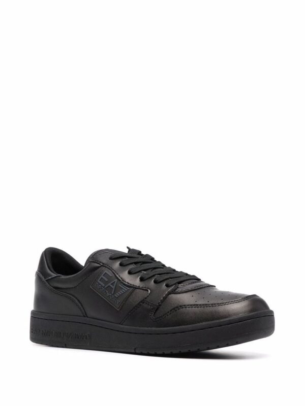 Ea7 Emporio Armani logo-print lace-up sneakers