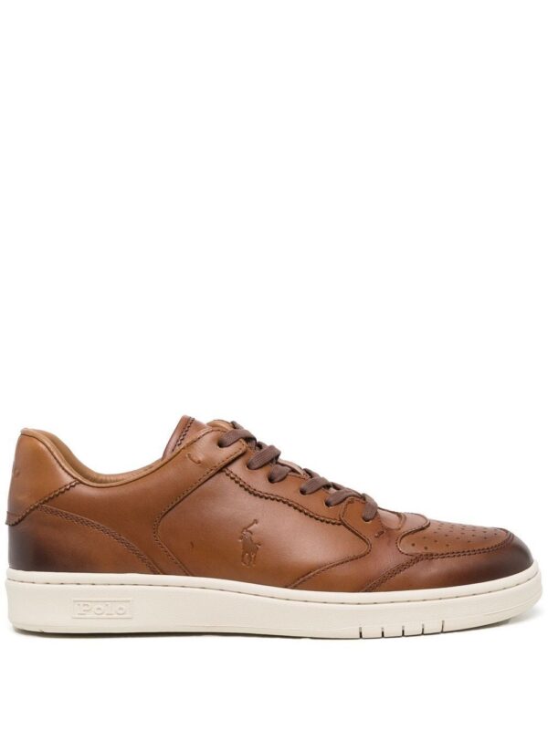 17847033_40525851_1000.jpg Polo Ralph Lauren debossed logo lace-up sneakers