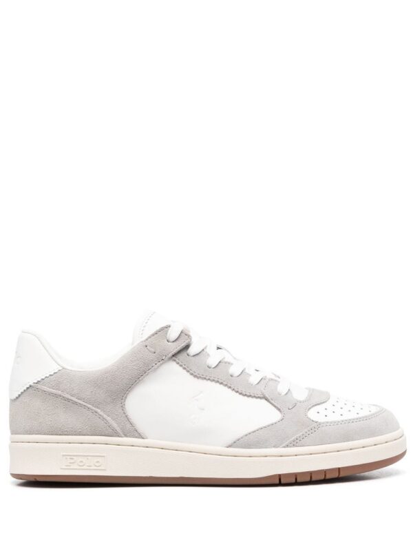 Polo Ralph Lauren Court leather-suede sneakers