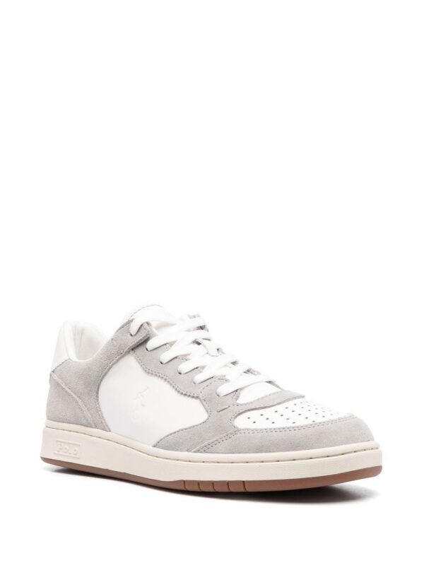 Polo Ralph Lauren Court leather-suede sneakers