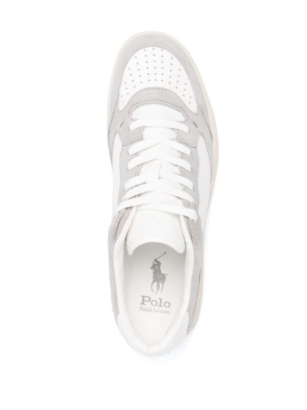 Polo Ralph Lauren Court leather-suede sneakers