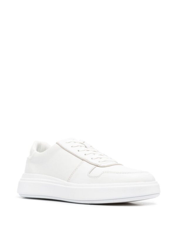 Calvin Klein flatform leather sneakers