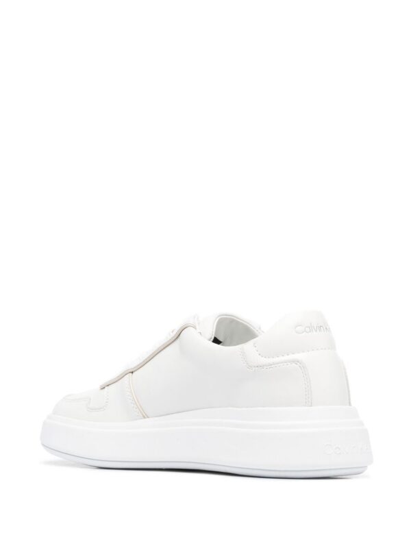 Calvin Klein flatform leather sneakers