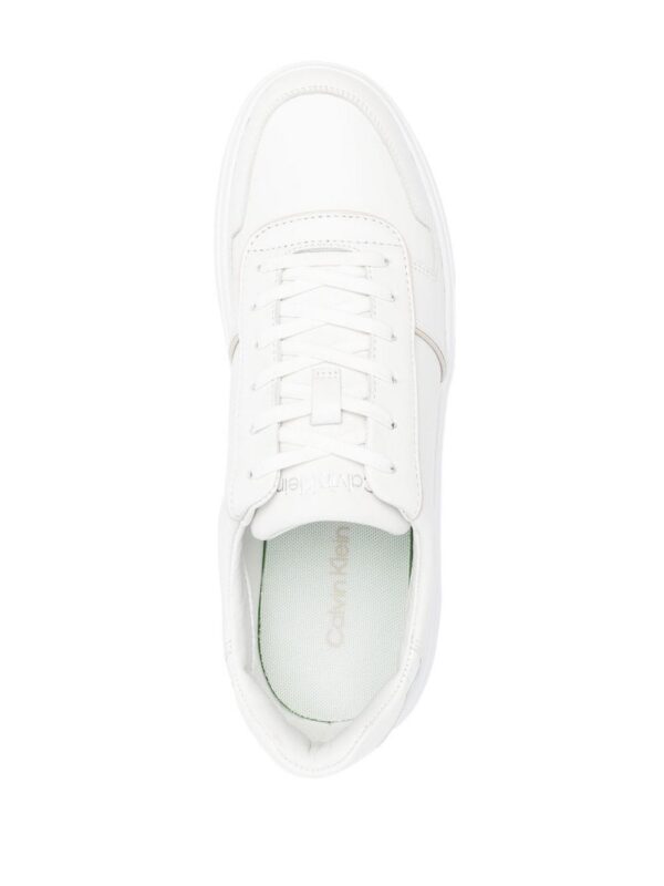Calvin Klein flatform leather sneakers