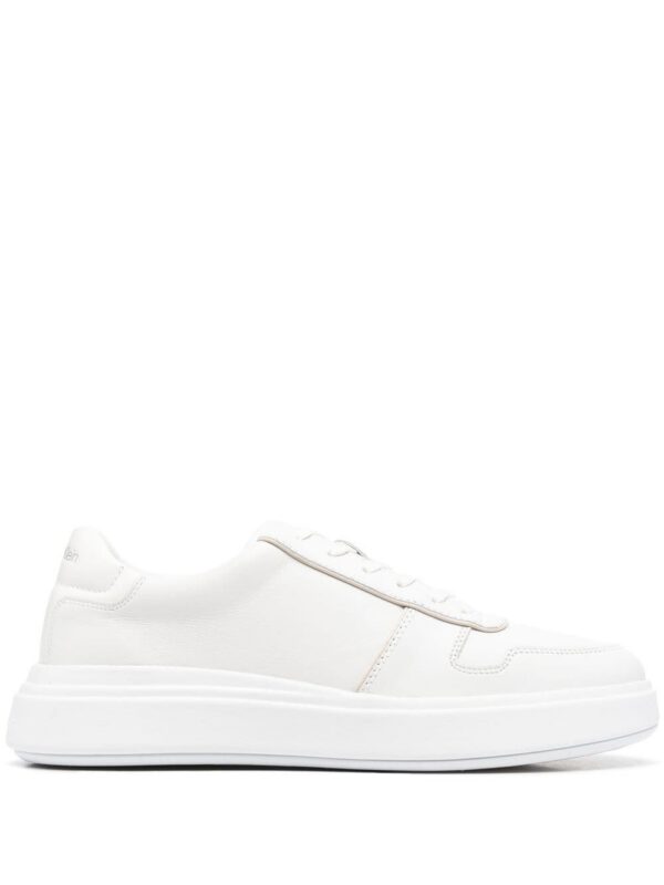 Calvin Klein flatform leather sneakers