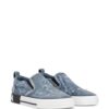 19172365_43256339_1000.jpg Dolce & Gabbana distressed denim slip-on sneakers
